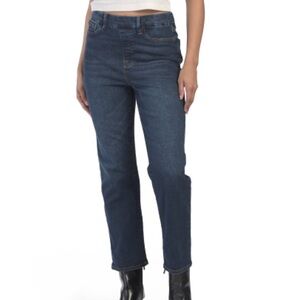 NEW NWT Good American Pull on Good Legs Straight Leg jeans size 0